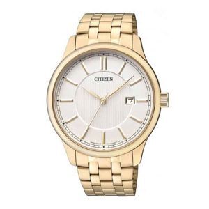 Đồng hồ nam dây thép không gỉ Citizen Quartz BI1052-51A