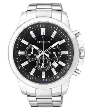 Đồng hồ nam dây thép không gỉ Citizen Quartz AN8080-50E