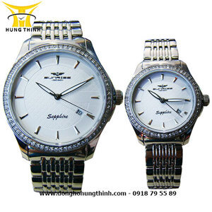 Đồng hồ nam dây thép không gỉ Sunrise SG1781 - màu 1102/ 1202/ 1101