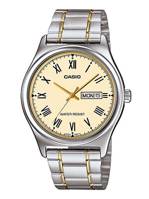 Đồng hồ nam dây thép không gỉ Casio MTP-V006SG-9BUDF