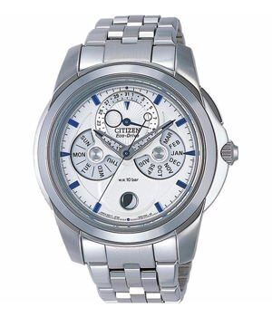 Đồng hồ nam dây thép không gỉ Citizen Eco-Drive BU0011-55A