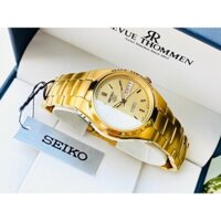 Đồng hồ nam dây thép Seiko 5 Automatic SNK610K1 Gold