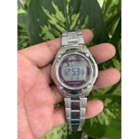 Đồng hồ nam dây thép thương hiệu Q&Q (Citizen), pin năng lượng Mặt Trời, tự động cập nhật giờ theo sóng radio