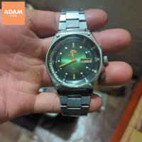 Đồng Hồ nam đeo tay SK cổ 3 núm mặt xanh đời 1990