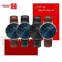 Đồng Hồ Nam Dw Classic ST Mawes Mặt Tròn Dây Da Cao Cấp Sang Trọng Full Box Hãng, Bảo Hàng 24 Tháng