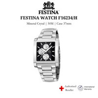 Đồng hồ nam Festina Sport F16234/H kính Mineral, chống nước 5 ATM, dây đeo thép cao cấp chính hãng
