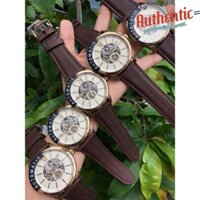 Đồng Hồ Nam Fossil Flynn Mechanical Brown Leather Watch BQ2215