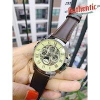 Đồng Hồ Nam Fossil Grant White Dial Brown Leather ME3027