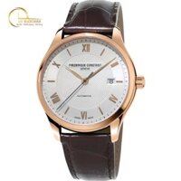 Đồng hồ Nam Frederique Constant FC-303MV5B4 mặt trắng, dây da, kính shapphire - Máy cơ tự động