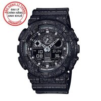 Đồng hồ Nam G-Shock Casio dây nhựa kim-điện tử GA-100CG-1ADR - Chính hãng Casio Anh K