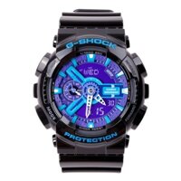 ĐỒNG HỒ NAM G _SHOCK GA 110B 1A2 DÂY ĐEN BÓNG MẶT XANH