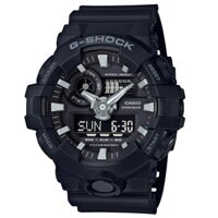 ĐỒNG HỒ NAM G-SHOCK GA-700-1B - FULL BLACK - MÀU TRUYỀN THỐNG