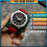 Đồng hồ nam GA 2100 Custom Rainbow Gen 2 HNG205 Size 44mm Full phụ kiện.