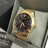 Đồng Hồ Nam Guess Gold-Tone Mesh W0965G2