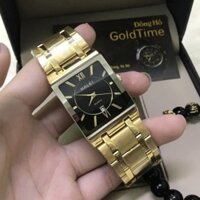 Đồng Hồ Nam HALEI 564M Mặt Chữ Nhật Dây Mạ Vàng