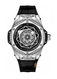 Đồng hồ nam Hublot Big Bang One Click Sang Bleu Steel Diamonds 465.SS.1117.VR.1204.MXM17