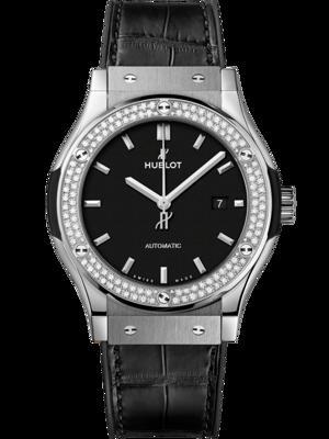Đồng hồ nam Hublot Classic Fusion Titanium Diamonds 542.NX.1171.LR.1104