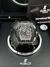 Đồng hồ nam Hublot Senna Champion 88 màu đen Fake giá rẻ 43x45mm