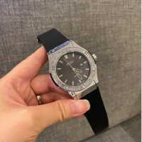 Đồng Hồ Nam Hugi, Đính Đá Cao Cấp, Phong Cách Sang Trọng.