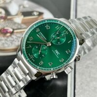 đồng hồ nam IWC 44mm máy cơ ETA thụy sĩ, khung + dây thép không gỉ 904l bản cao