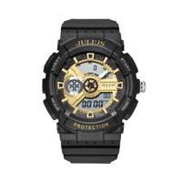 Đồng Hồ Nam JA-1299B JA-1299D Julius Hàn Quốc Dây Nhựa