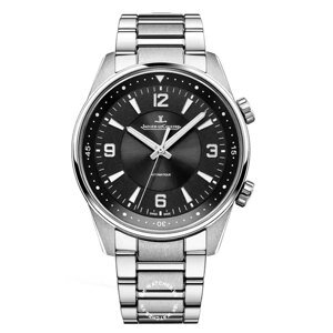 Đồng hồ nam Jaeger LeCoultre Polaris Black Dial Automatic Men's Steel Watch 9008170 Q9008170