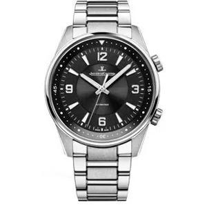 Đồng hồ nam Jaeger LeCoultre Polaris Black Dial Automatic Men's Steel Watch 9008170 Q9008170