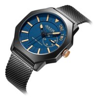 Đồng Hồ Nam JAH-126C Julius Homme Hàn Quốc (Xanh)