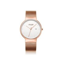 Đồng Hồ Nam JS-009MB Julius Star Hàn Quốc Dây Thép (Đồng)