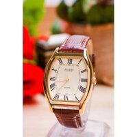 Đồng hồ Nam JULIUS Hàn Quốc dây da JA-703MC (Nâu vàng)
