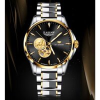 Đồng Hồ Nam Kassaw K777G2(Mạ vàng 24k)Chính Hãng Full Box Chống Nước Kính Chống Xước Dây Thép BH 5 Năm (Máy Cơ Tự Động)