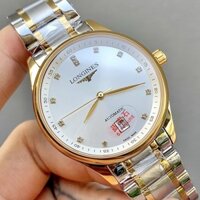 Đồng Hồ Nam Longgines Sapphire L25184 Máy Cơ Automatic Nhật Mặt trơn Cọc đá