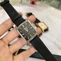 Đồng Hồ Nam Longines Mặt Vuông Dây Da - LGN16