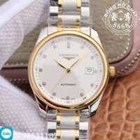 Đồng Hồ Nam Longines Swiss Master Collection Mặt Trắng Demi Vàng Gold