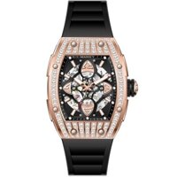 Đồng Hồ Nam Madocy M88168 Automatic Black Rose Gold 42mm