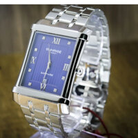 Đồng Hồ Nam Mặt Chữ Nhật Size 31x38mm Sunrise 1238SA Kính Sapphire Fullbox Hãng