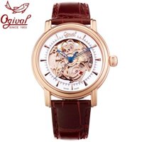 Đồng hồ nam mặt kính sapphire Ogival OG358.61AMR-GL