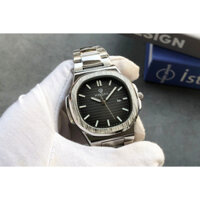 Đồng Hồ Nam Mặt Vuông Viền Thiết Kế Phay xước - PN04