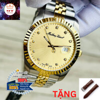 Đồng Hồ Nam MATHEY TISSOT Rolly II Crystal Gold Dial H710BDI Chính Hãng Tặng Dây Da Cao Cấp