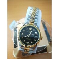 ĐỒNG HỒ NAM MÁY CƠ TEVISE 629-001 Mặt ĐEN CỔ ĐIỂN