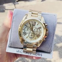 Đồng hồ nam Michael Kors MK5605 Bradshaw Gold Watch 43mm, Authentic, Full box, Luxury diamond watch