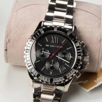 Đồng hồ nam Michael Kors MK5753 Everest Chronograph Black Watch 42mm, Authentic, Full box, Luxury diamond watch