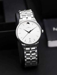 Đồng Hồ Nam Movado 0607462 Automatic Size 39.5 White Silver Tone 1881 Collection