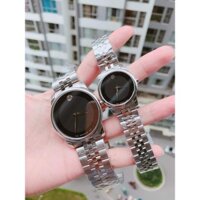 Đồng Hồ Nam Movado Black Museum 0606504 & Nữ Movado Black Museum 0606505 Authentic