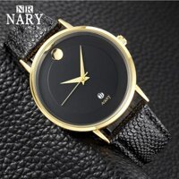 Đồng Hồ Nam Nary Dây Da Sang Trọng Siêu Bền Đẹp giayyeu4599