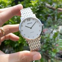 ĐỒNG HỒ NAM NEOS SIÊU MỎNG N-40577M DÂY THÉP TRẮNG
