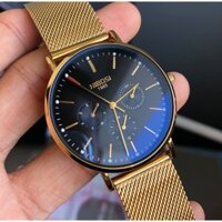 Đồng hồ nam NIBOSI NI2321 Chính Hãng mặt kích chống xước chống nước dây thép không gỉ