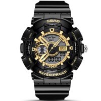 Đồng Hồ Nam Nữ - 2 Máy Kim và Điện Tử Mạnh Mẽ Dây Silicone Bền Chắc