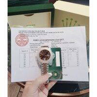 Đồng hồ nam nữ cặp đôi, đồng hồ ROLEX siêu cấp, nhà máy EW Thụy Sĩ, máy cơ Automatic, kèm giấy kiểm định chất lượng