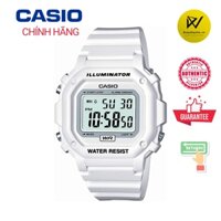 Đồng hồ Nam Nữ CASIO F108WH 3 màu đỏ trắng đen chính hãng